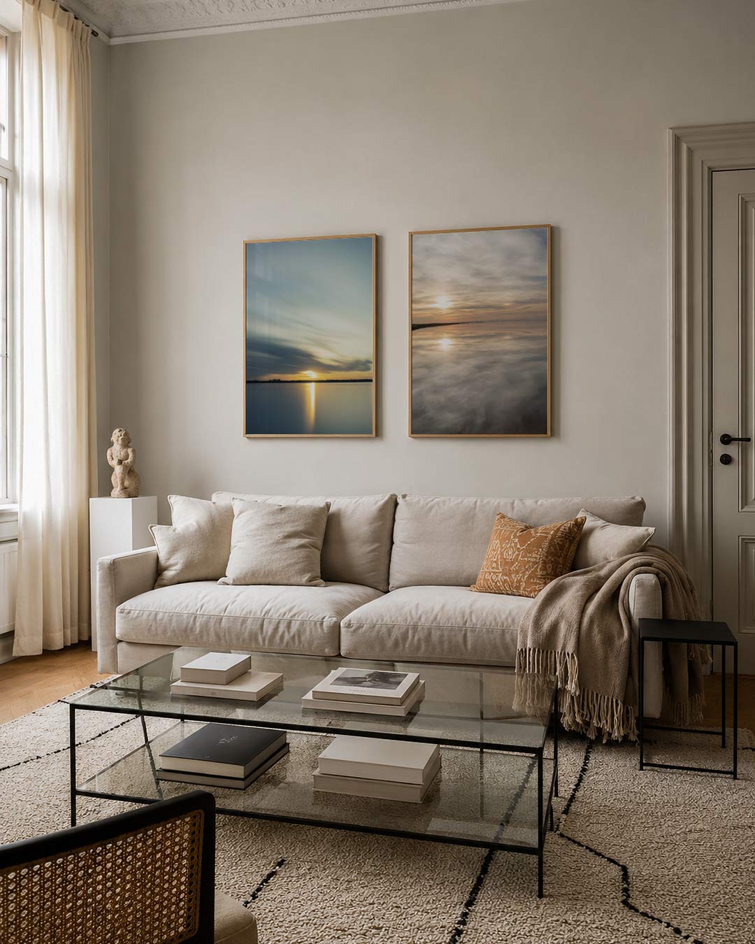 Licht en reflectie Posterset