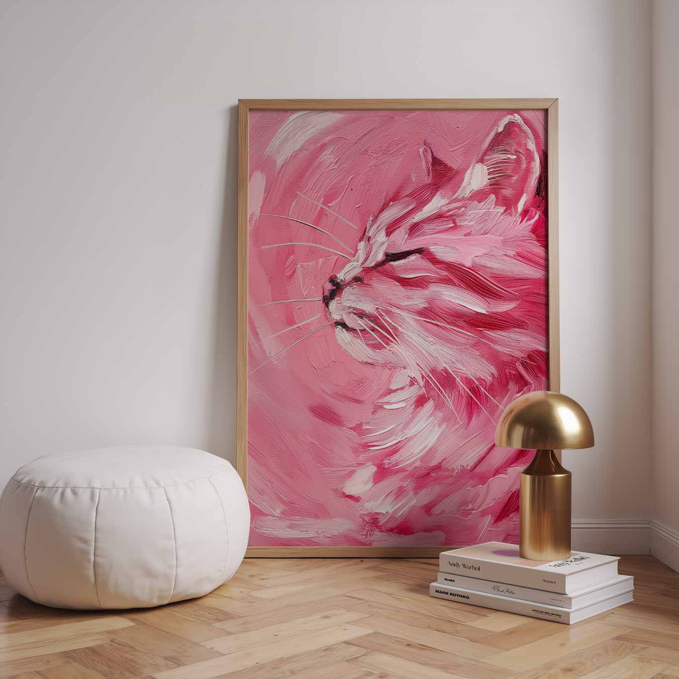 Dromerige Kattenkunst Poster