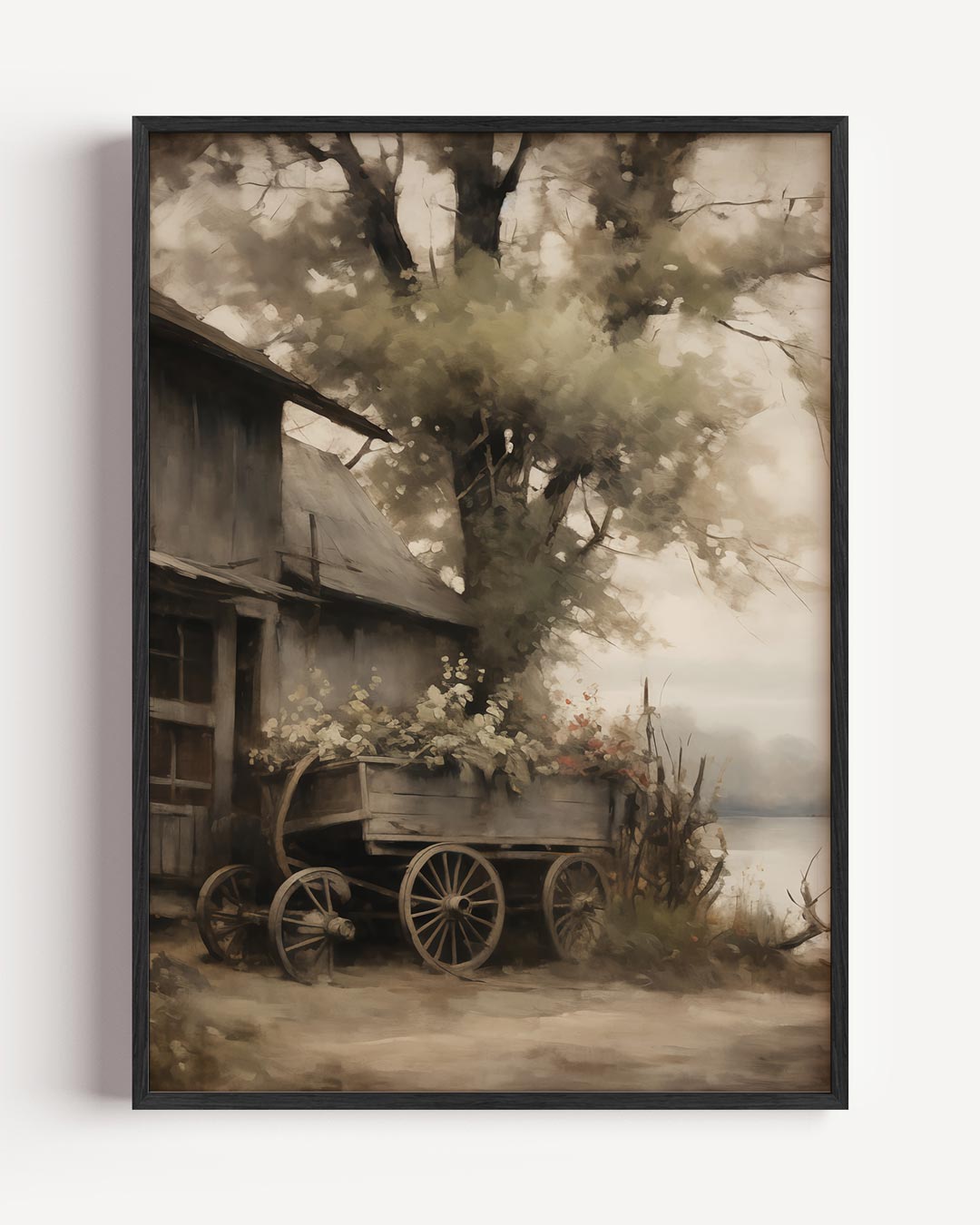 Nostalgische Landelijke Kar Poster-WallArtistic