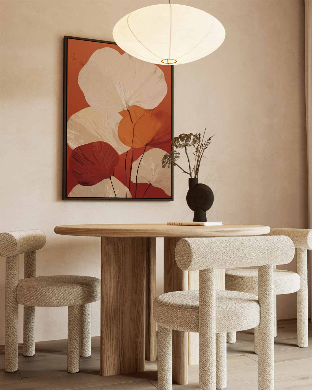 Warmbladige Droom Kunstwerk-canvas-dibond-plexiglas-wanddecoratie-WallArtistic