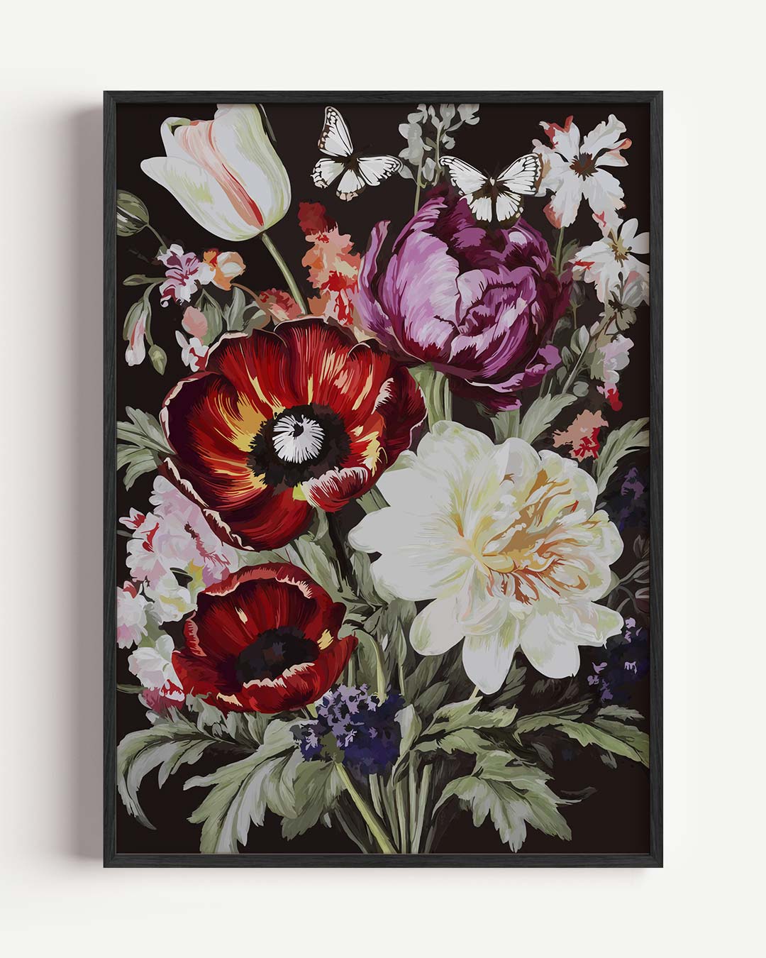 Romantische Bloemenpracht Poster