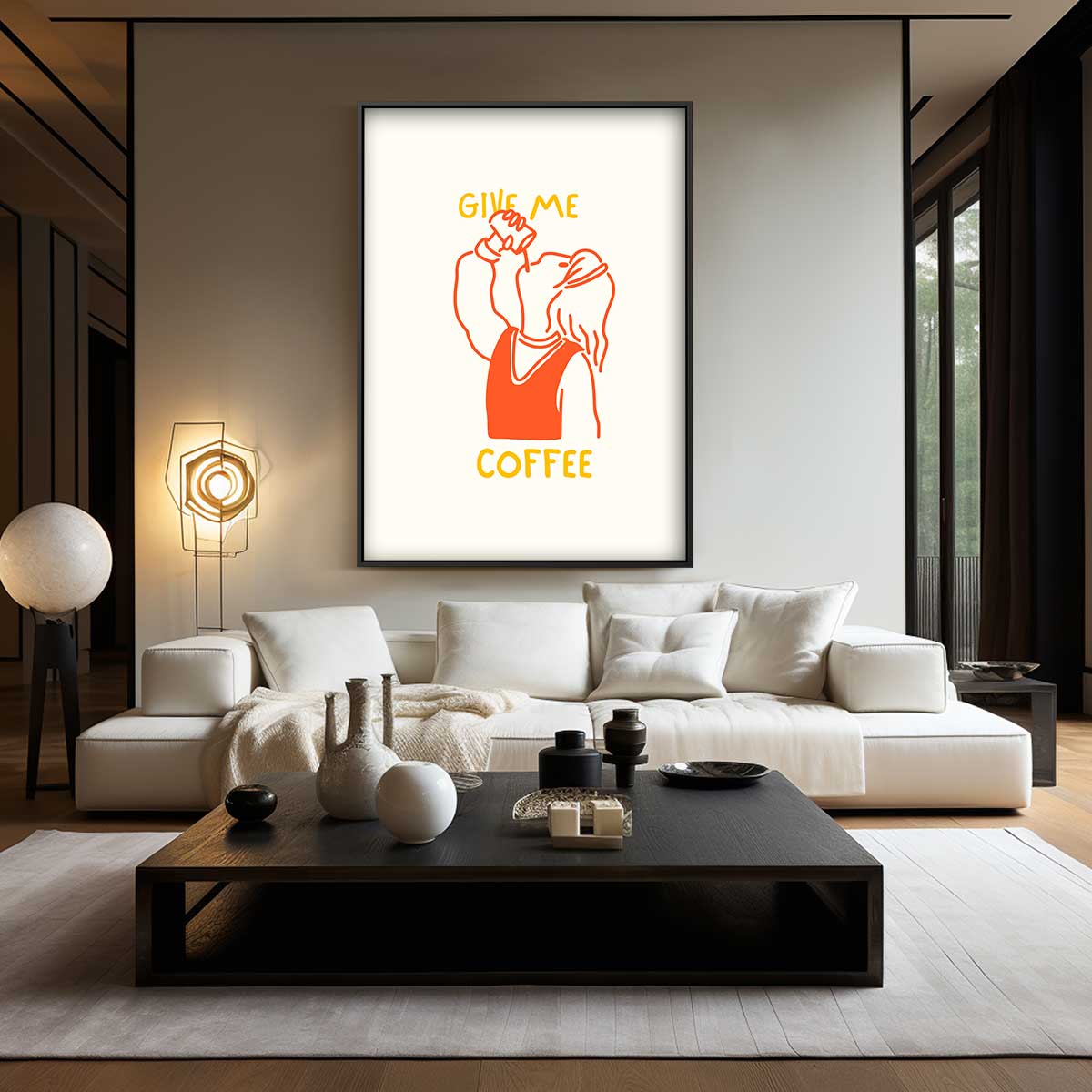 Koffie Avonturier Kunstwerk Kunstwerk-canvas-dibond-plexiglas-wanddecoratie-WallArtistic