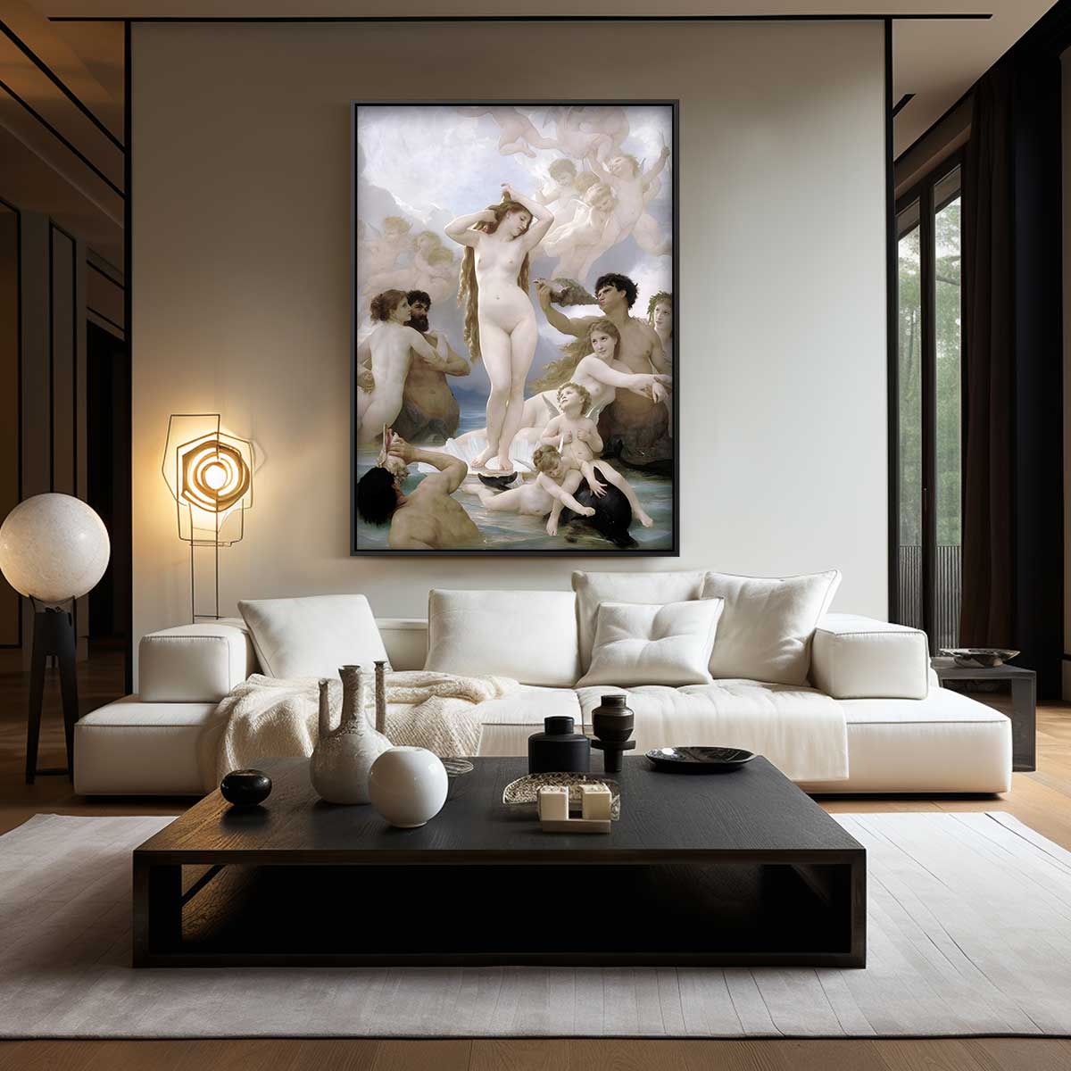 De Geboorte van Venus Kunstwerk-canvas-dibond-plexiglas-wanddecoratie-WallArtistic