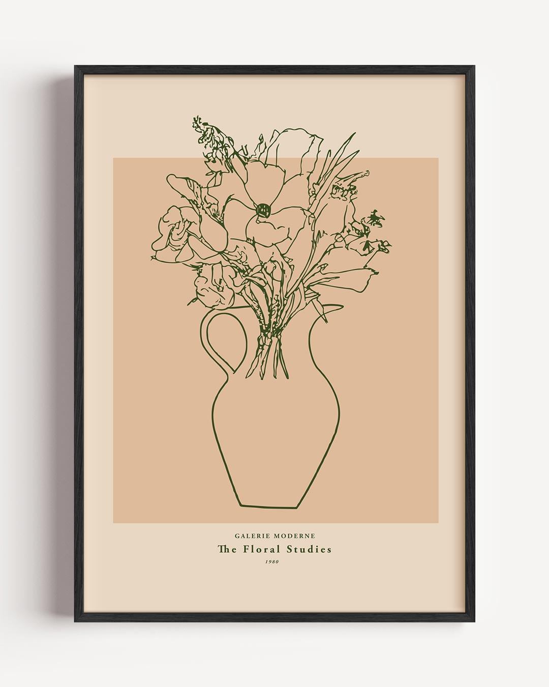 Elegante Bloemenstudie Poster-WallArtistic