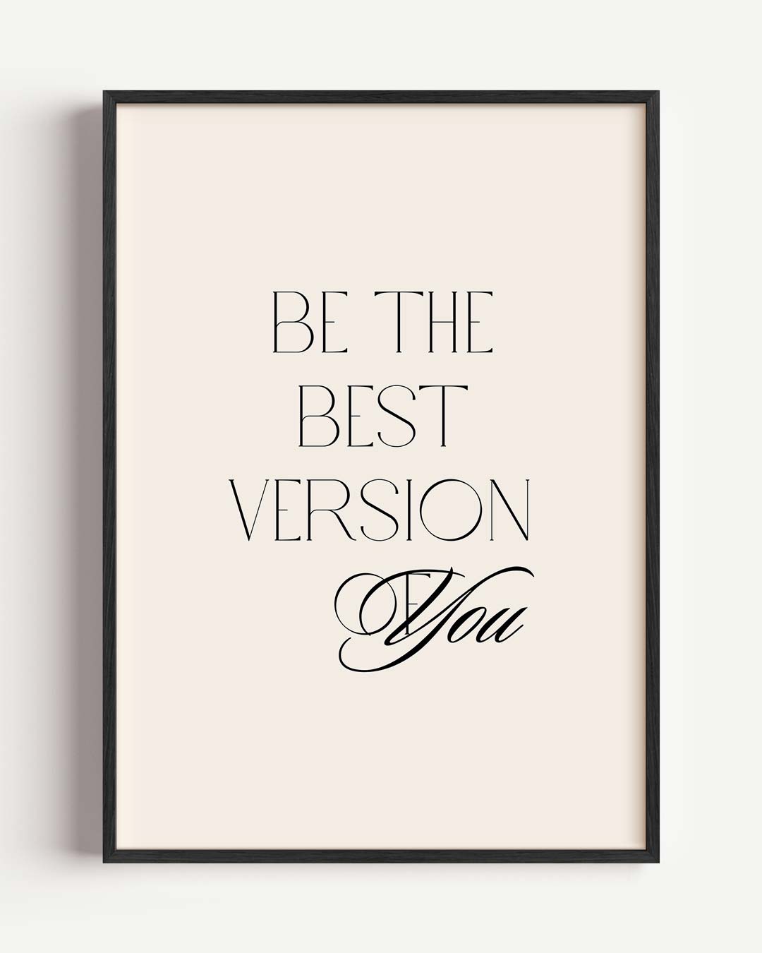 Inspirerende Motivatieposter