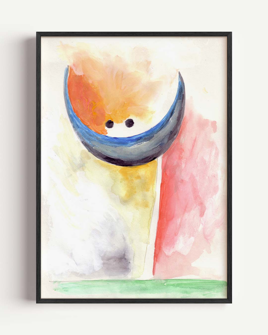 Vrolijke Kleuren Abstractie Poster