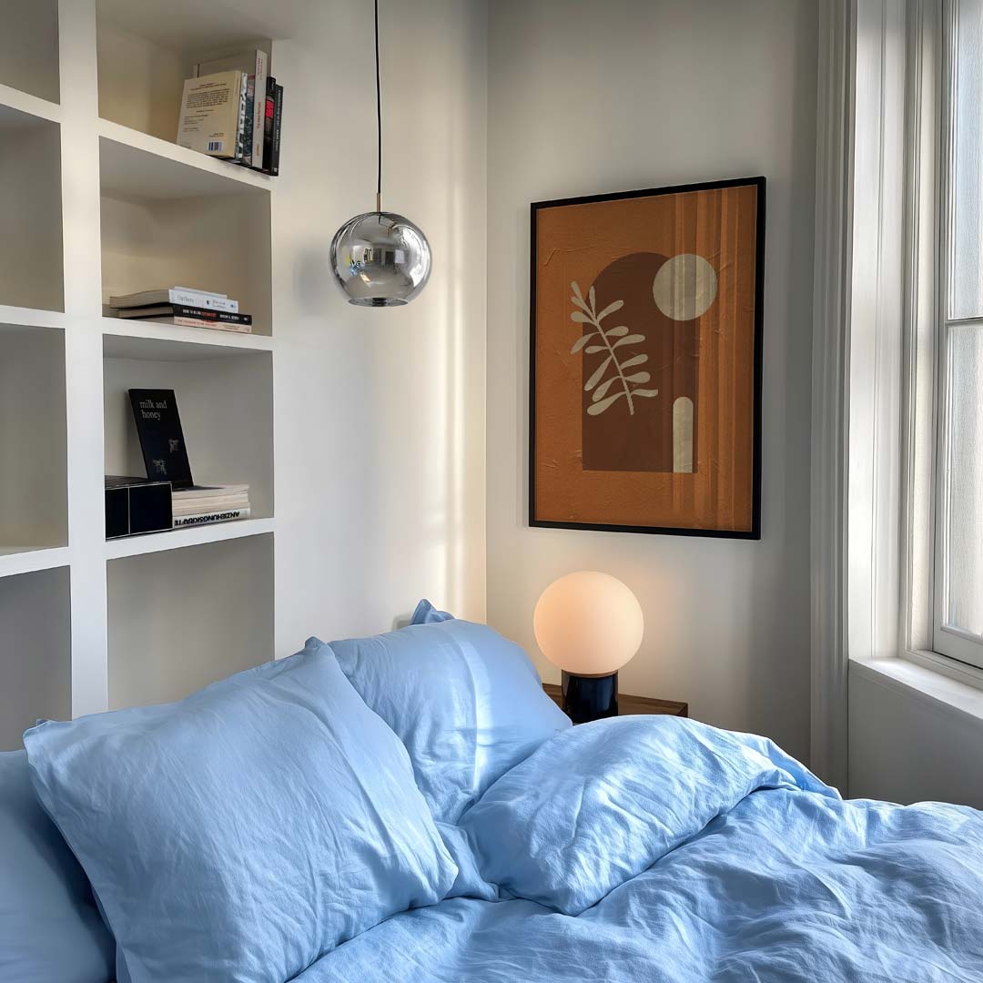 Abstracte Aardetinten Poster-WallArtistic