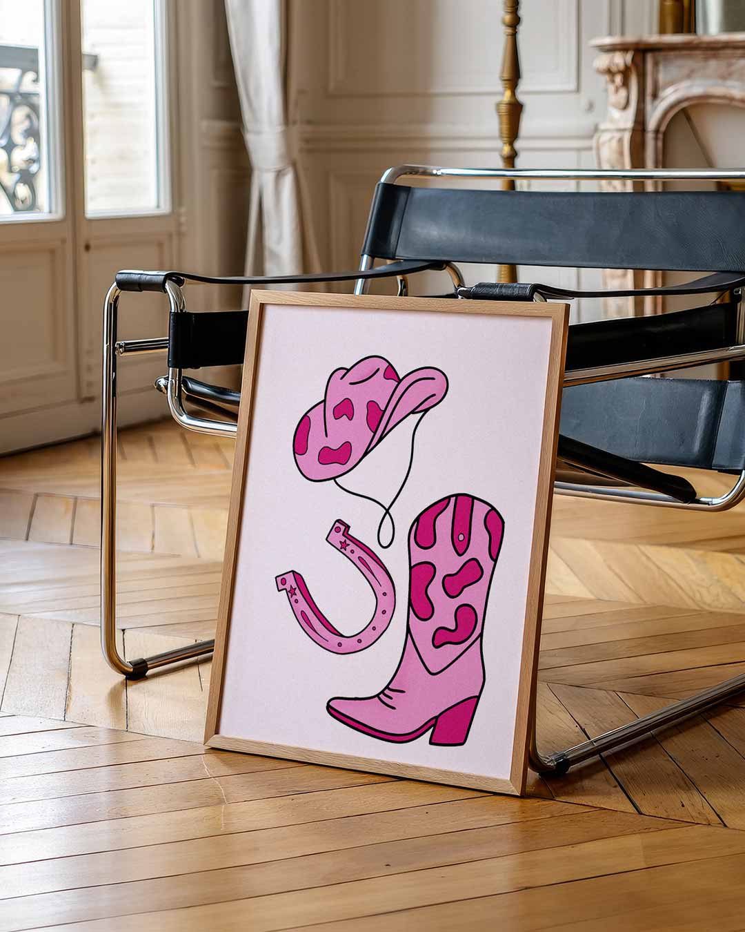 Stoere Western Stijl Poster