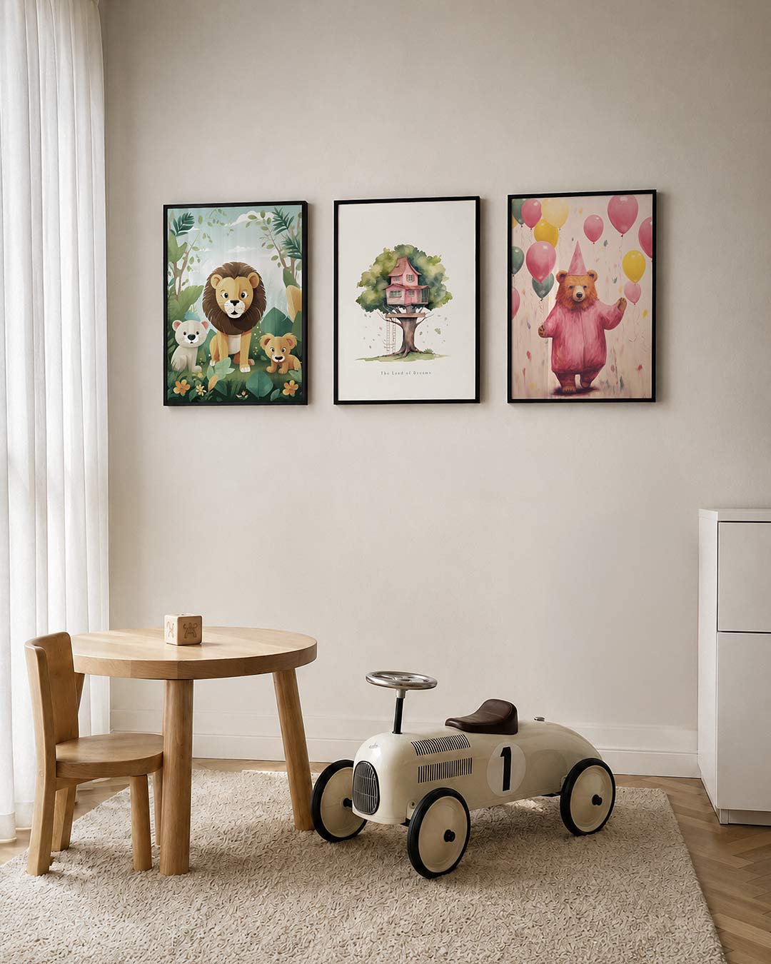 Jungle familie Posterset
