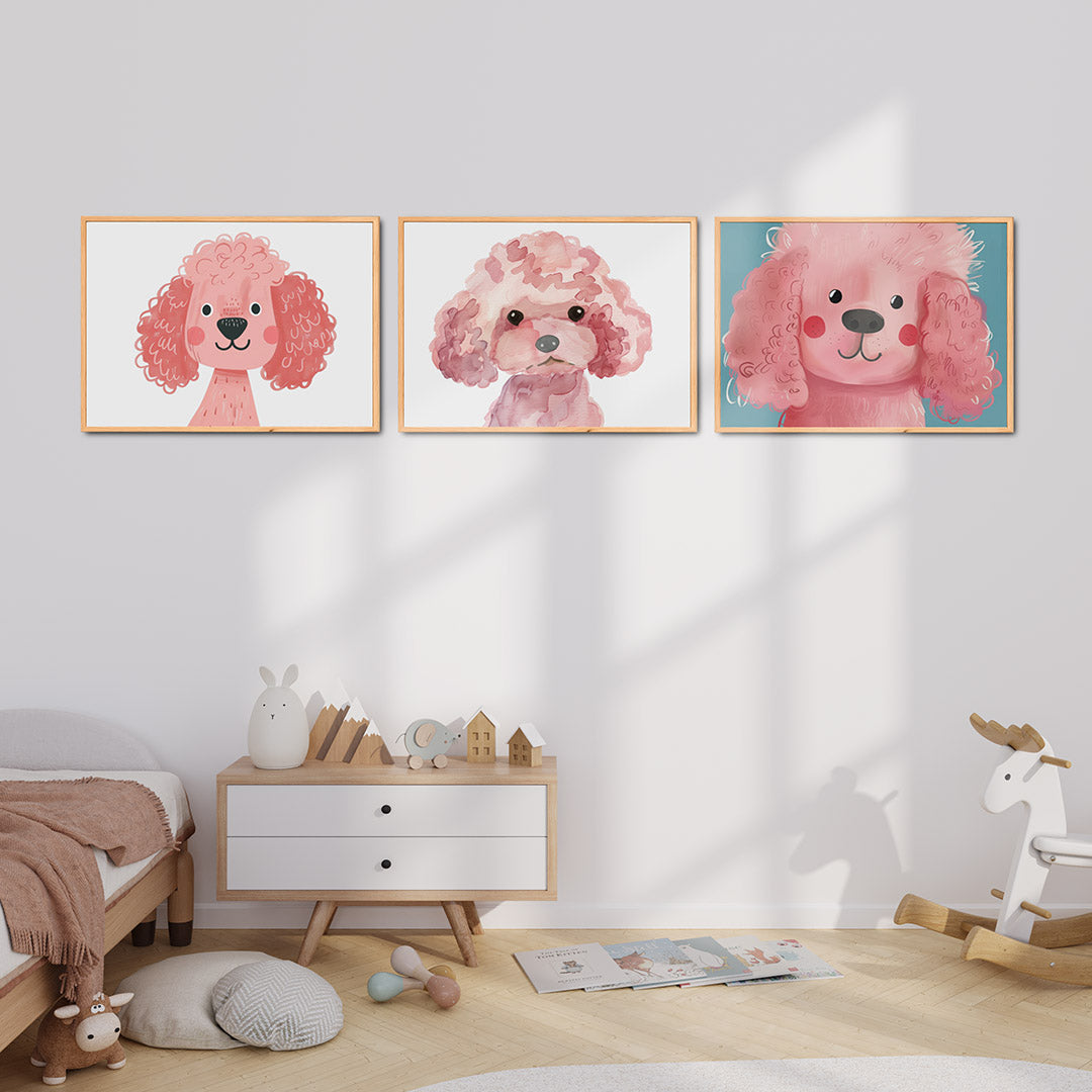 Vrolijke vormen Posterset