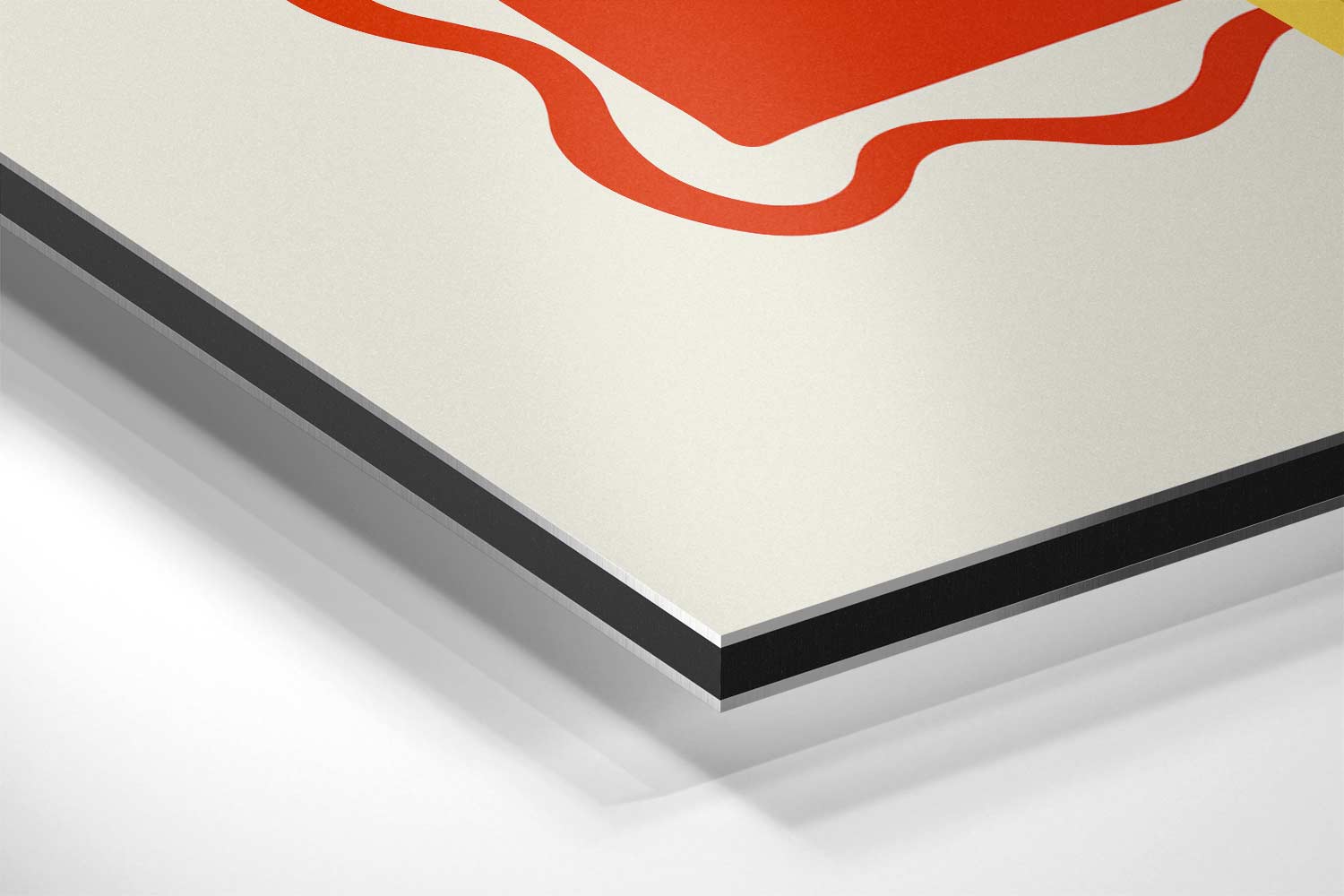 Pasta Liefde Teken Kunstwerk-canvas-dibond-plexiglas-wanddecoratie-WallArtistic