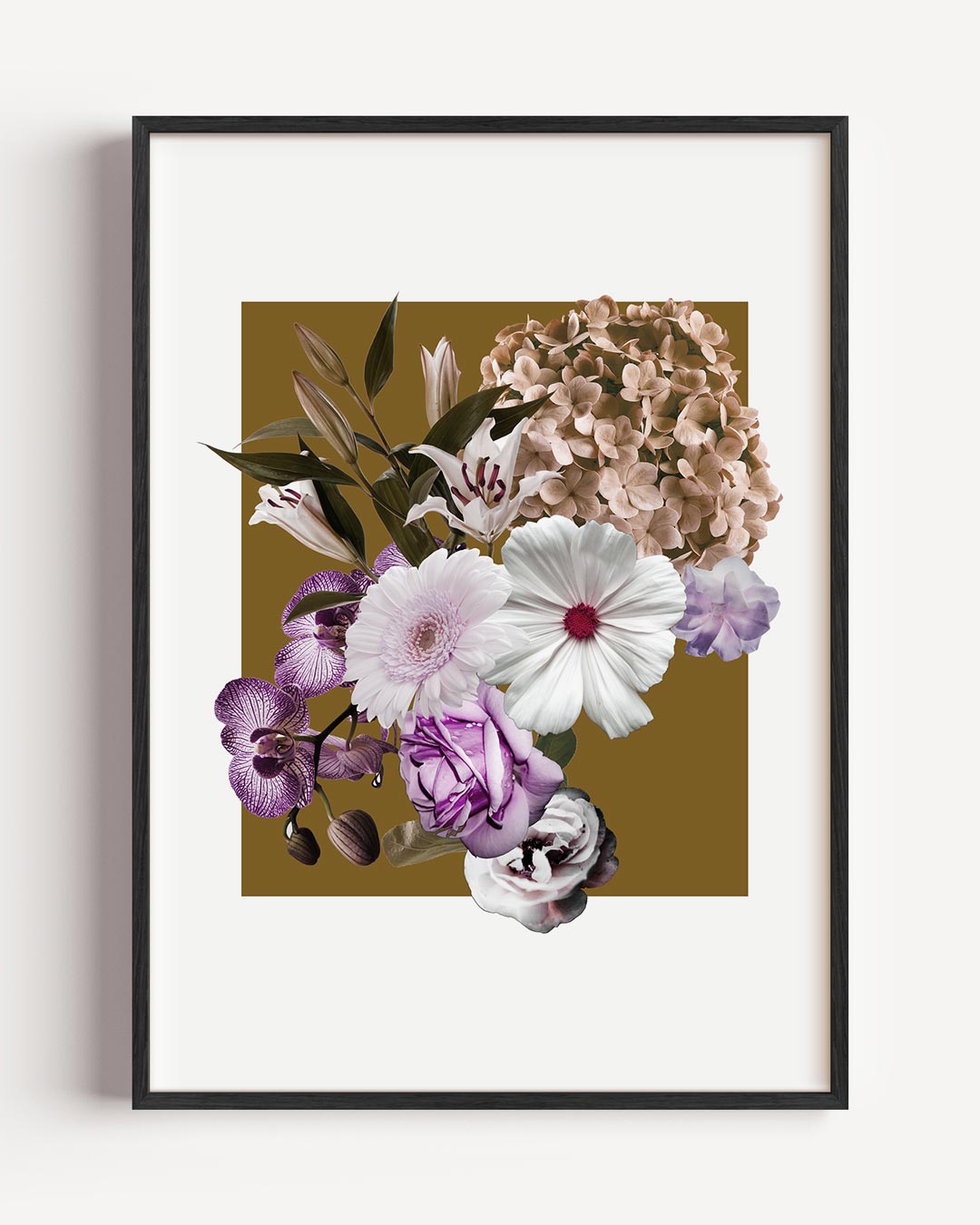 Luxe Bloemen Bouquet Poster-WallArtistic