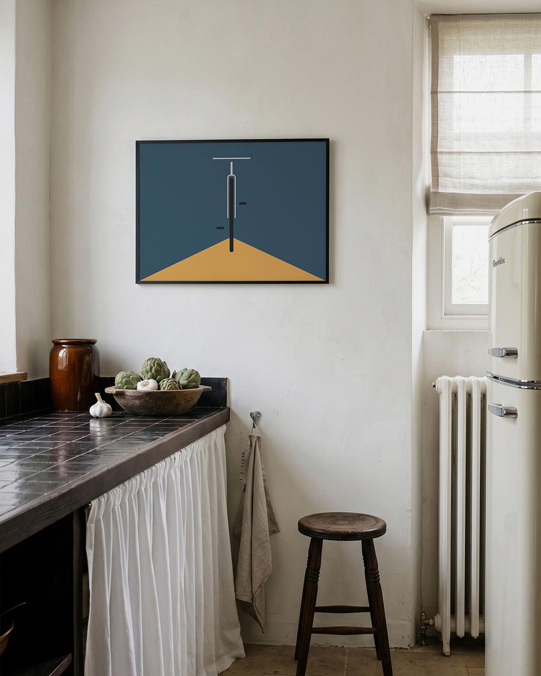 Lijnen en vlakken Poster