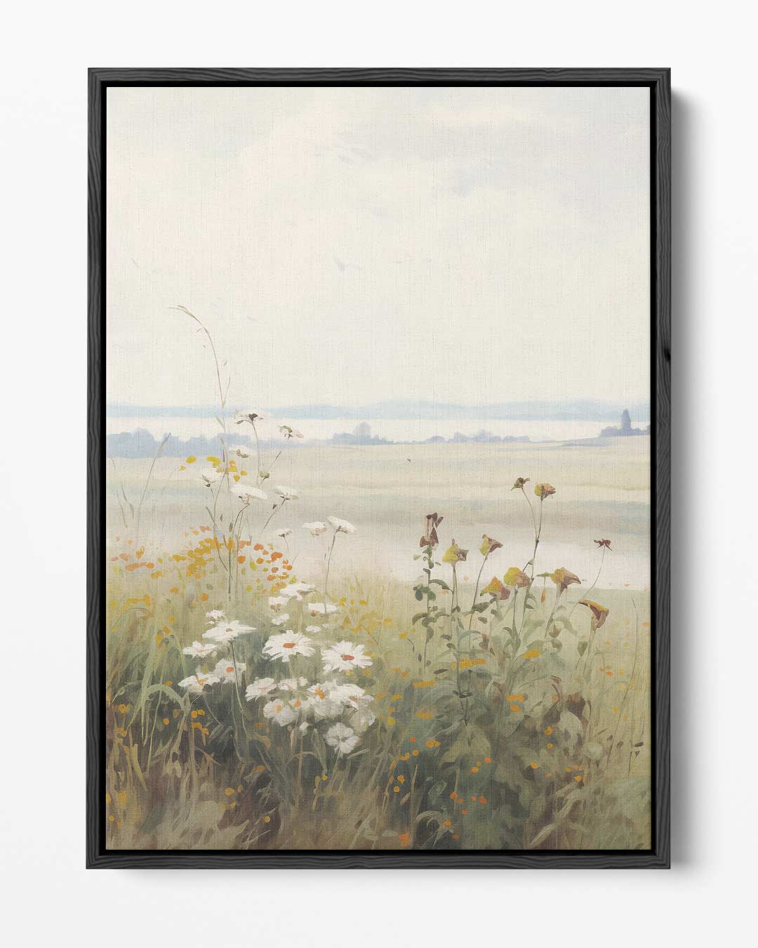 Zomerweelde in het Veld Kunstwerk-canvas-dibond-plexiglas-wanddecoratie-WallArtistic