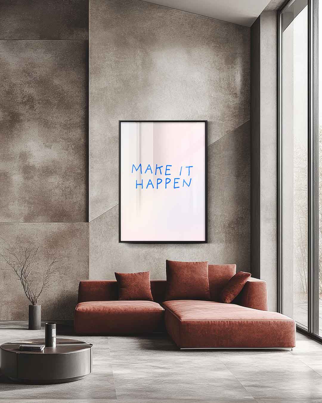 Positieve Boost Wandposter Kunstwerk-canvas-dibond-plexiglas-wanddecoratie-WallArtistic