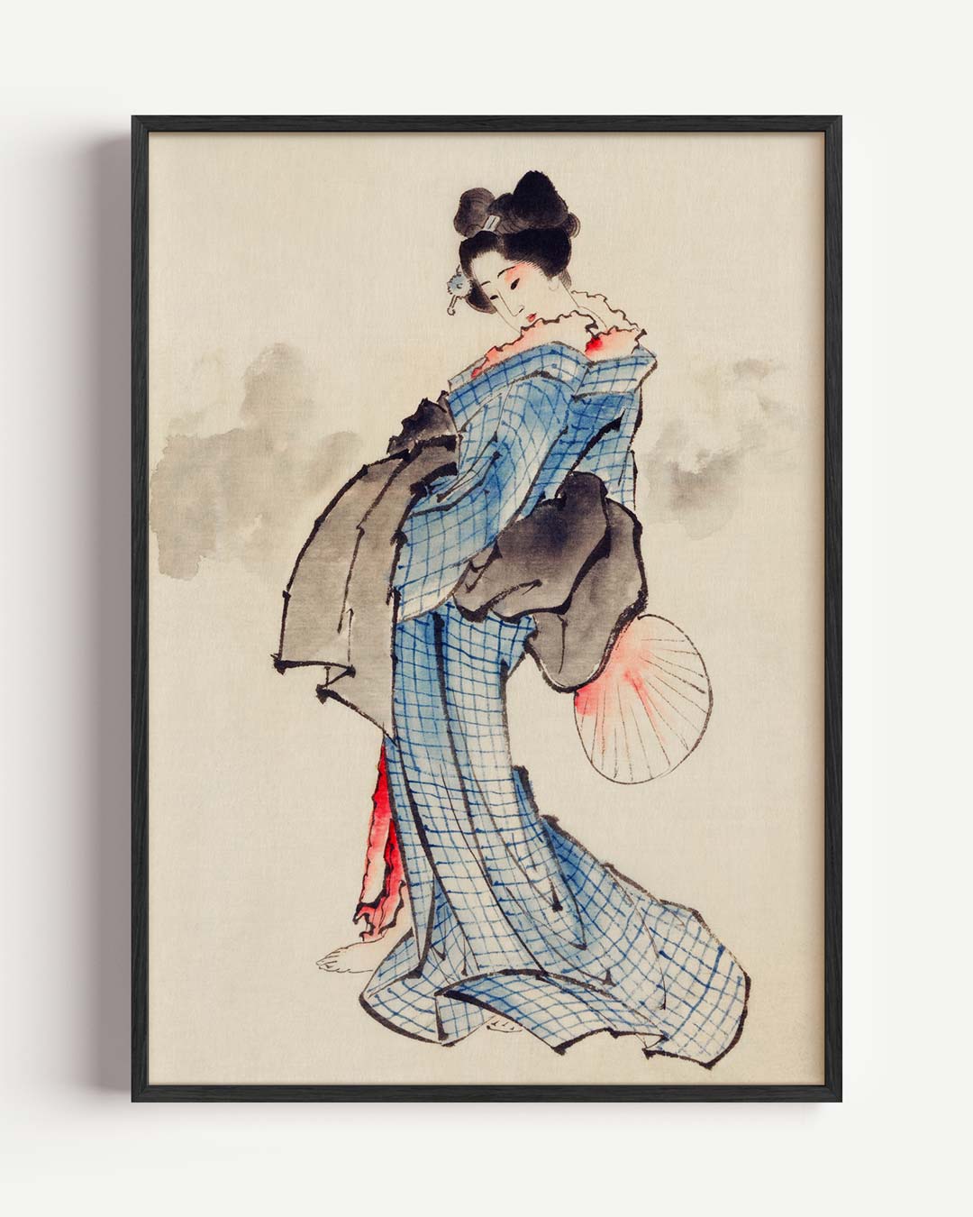 Elegante Japanse Schoonheid Wandposter