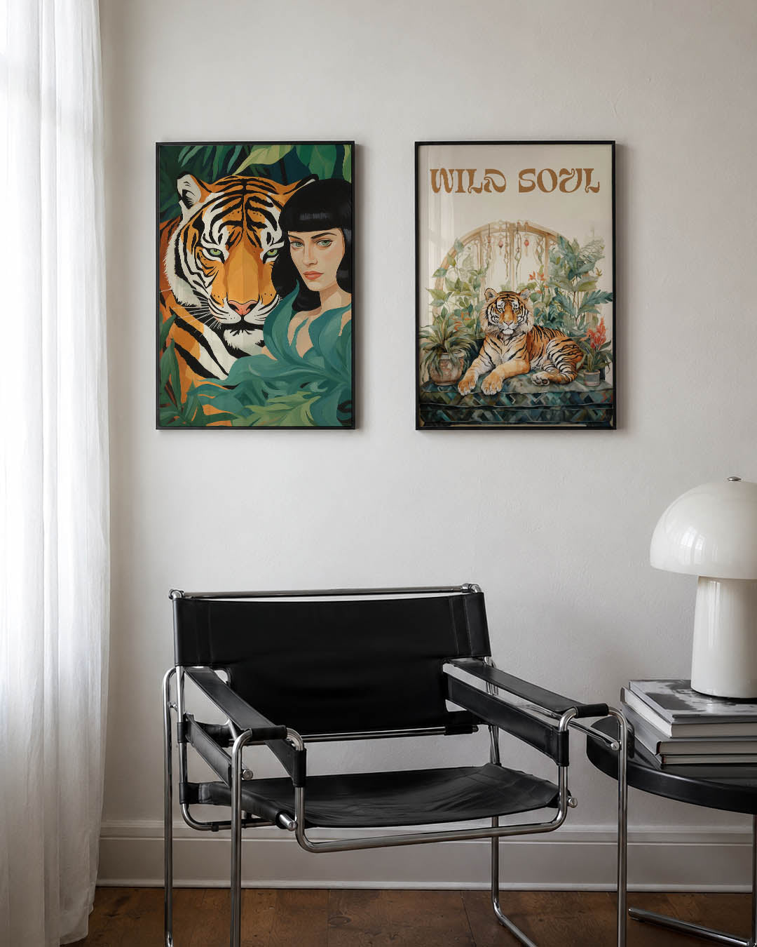 Dier en mens harmonie Posterset