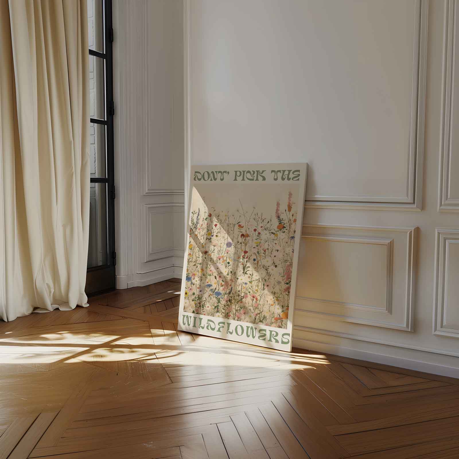 Wilde Bloemen Velden Kunstprint Kunstwerk-canvas-dibond-plexiglas-wanddecoratie-WallArtistic