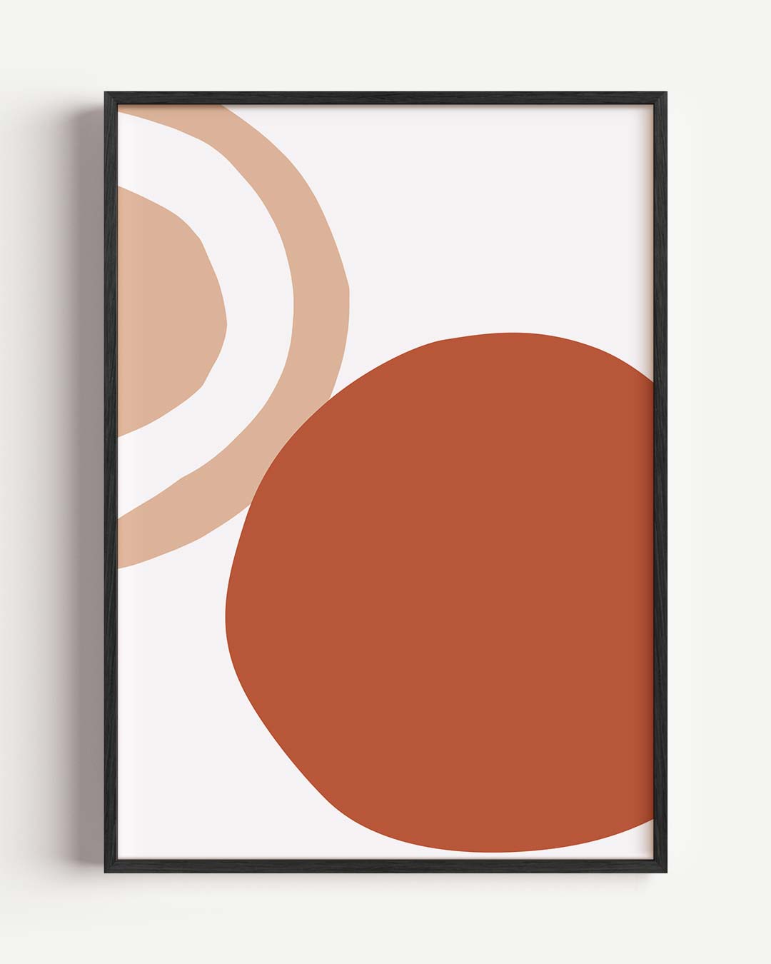 Abstracte Cirkel Compositie Poster