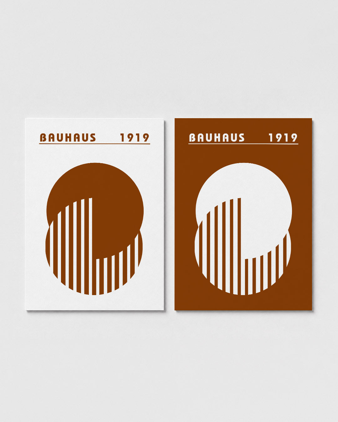 Cirkel en lijnen Postersets