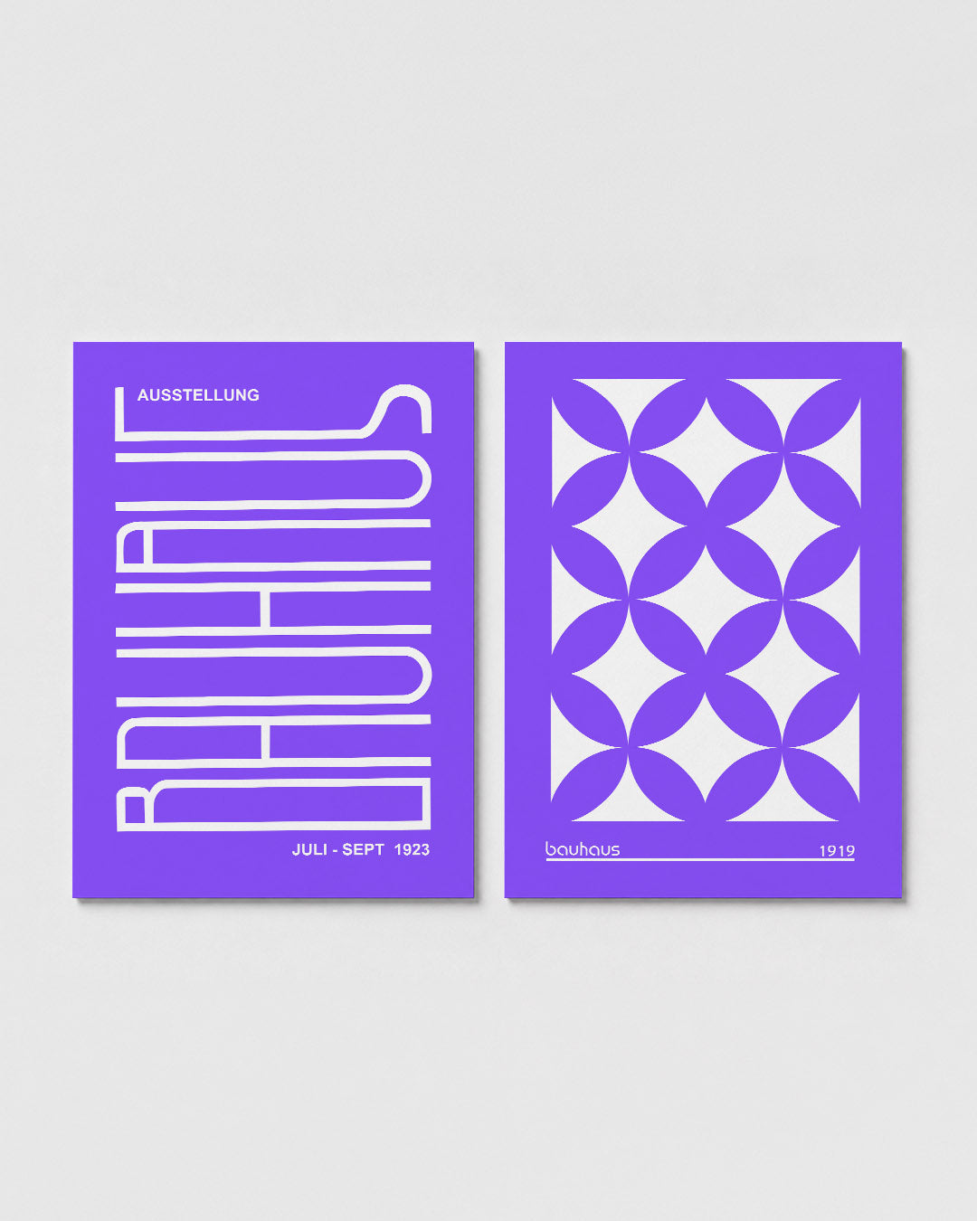 Lijnen en kleurvlakken Posterset