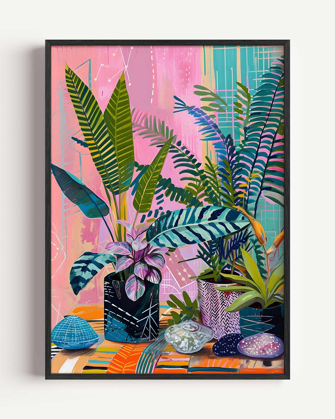 Tropische Botanische Droom Poster