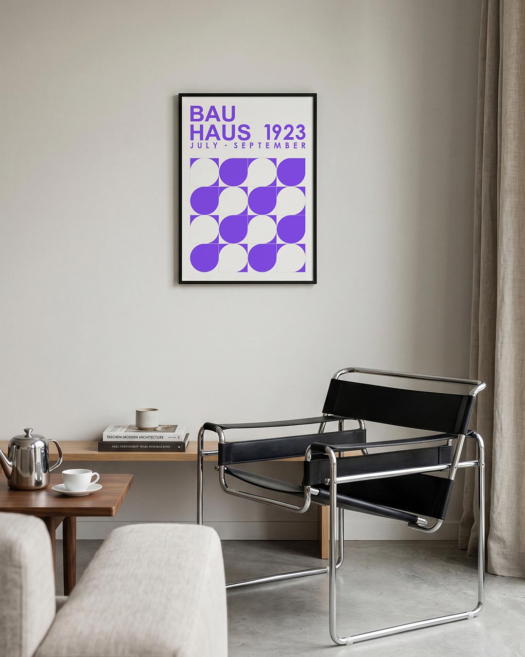 Vormritme en kleur Poster