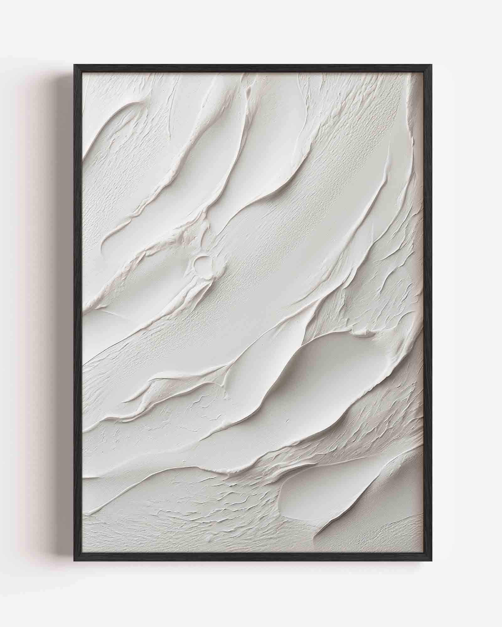 Witte textuur Poster