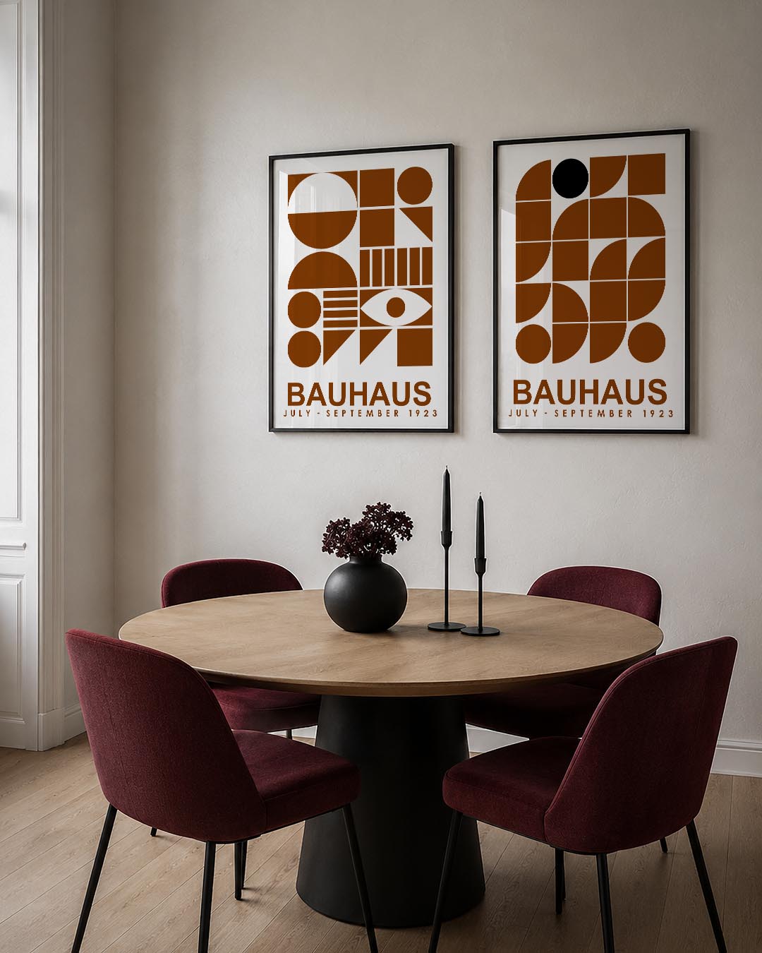 Vormen en vlakken Posterset