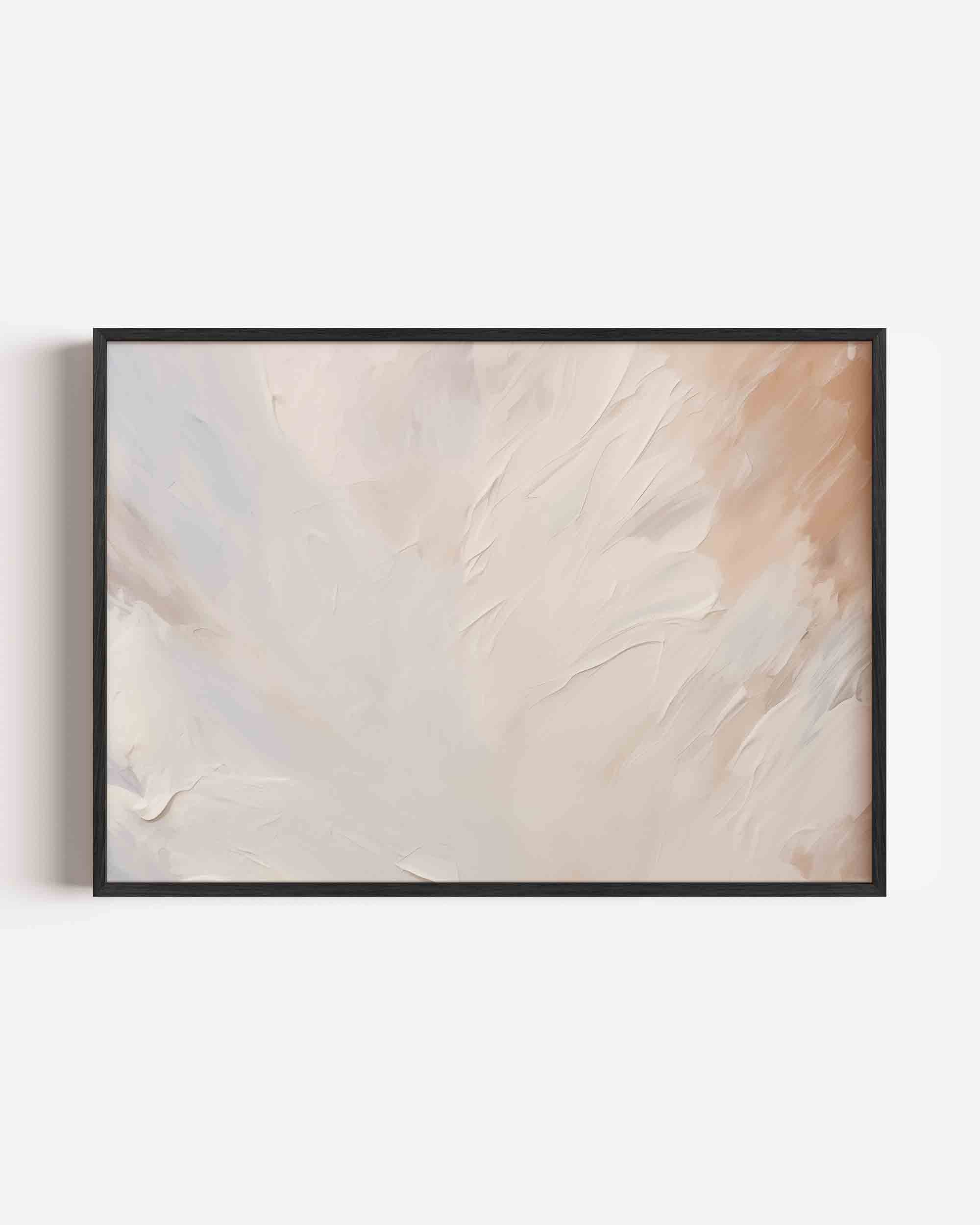 Abstracte beige textuur Poster