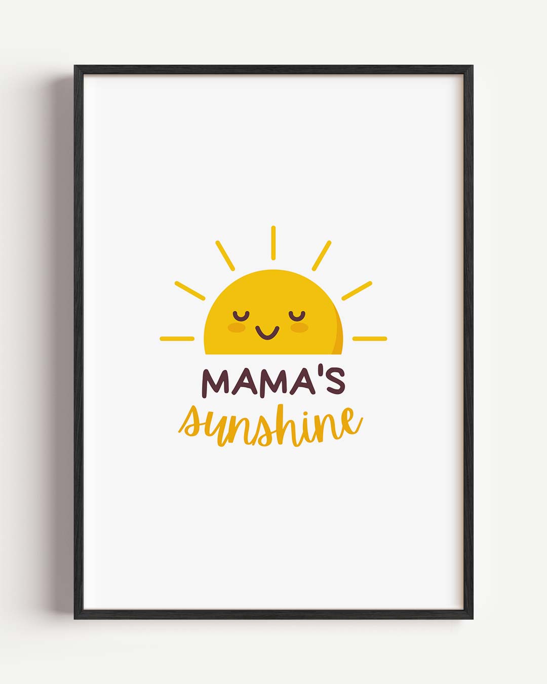 Mama's Sunshine Poster