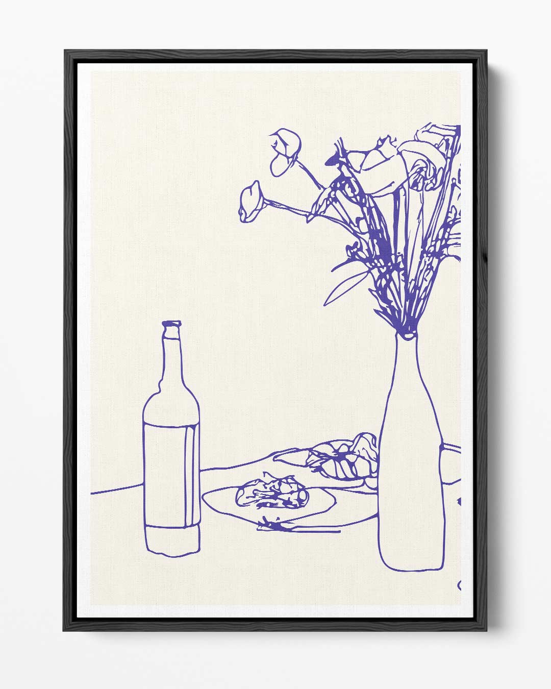 Eenvoudige Elegantie Kunstwerk-canvas-dibond-plexiglas-wanddecoratie-WallArtistic