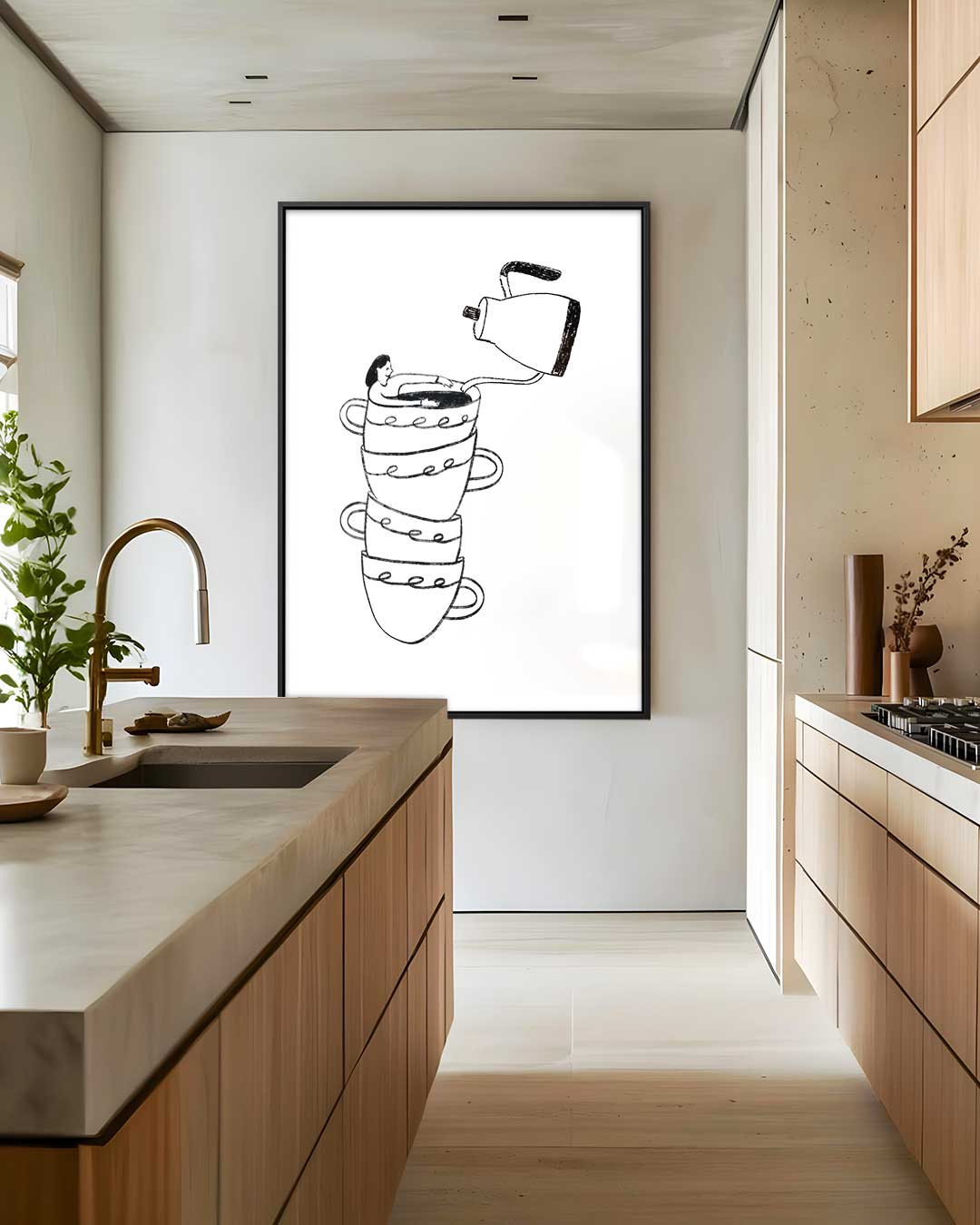 Koffiezweef Kunstwerk-canvas-dibond-plexiglas-wanddecoratie-WallArtistic