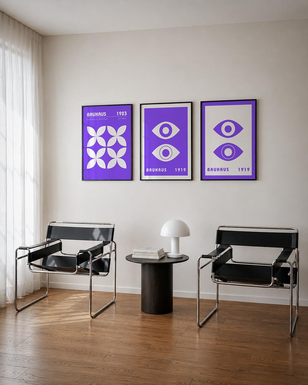 Vormritme en kleur Posterset
