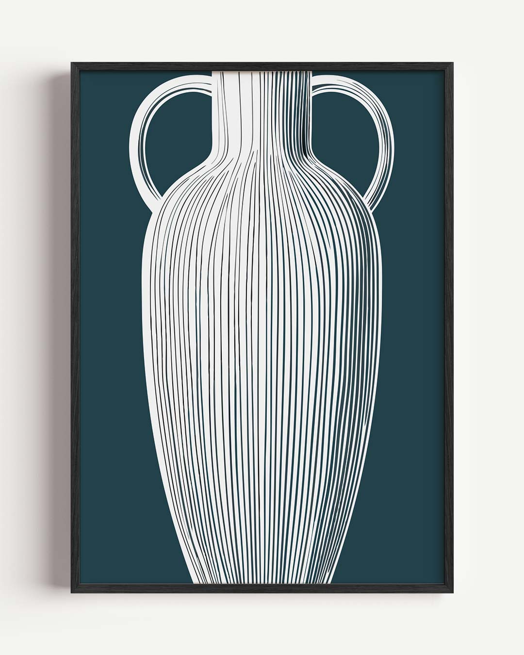 Stijlvolle Vaas Illustratie Poster