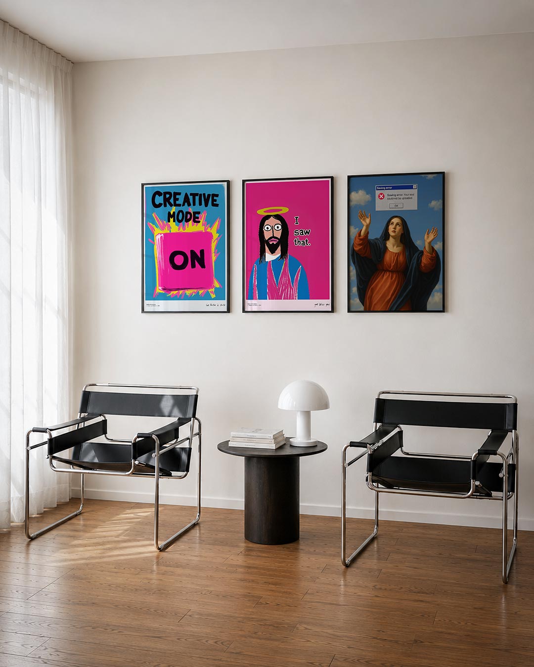 Kleurrijke energie Posterset