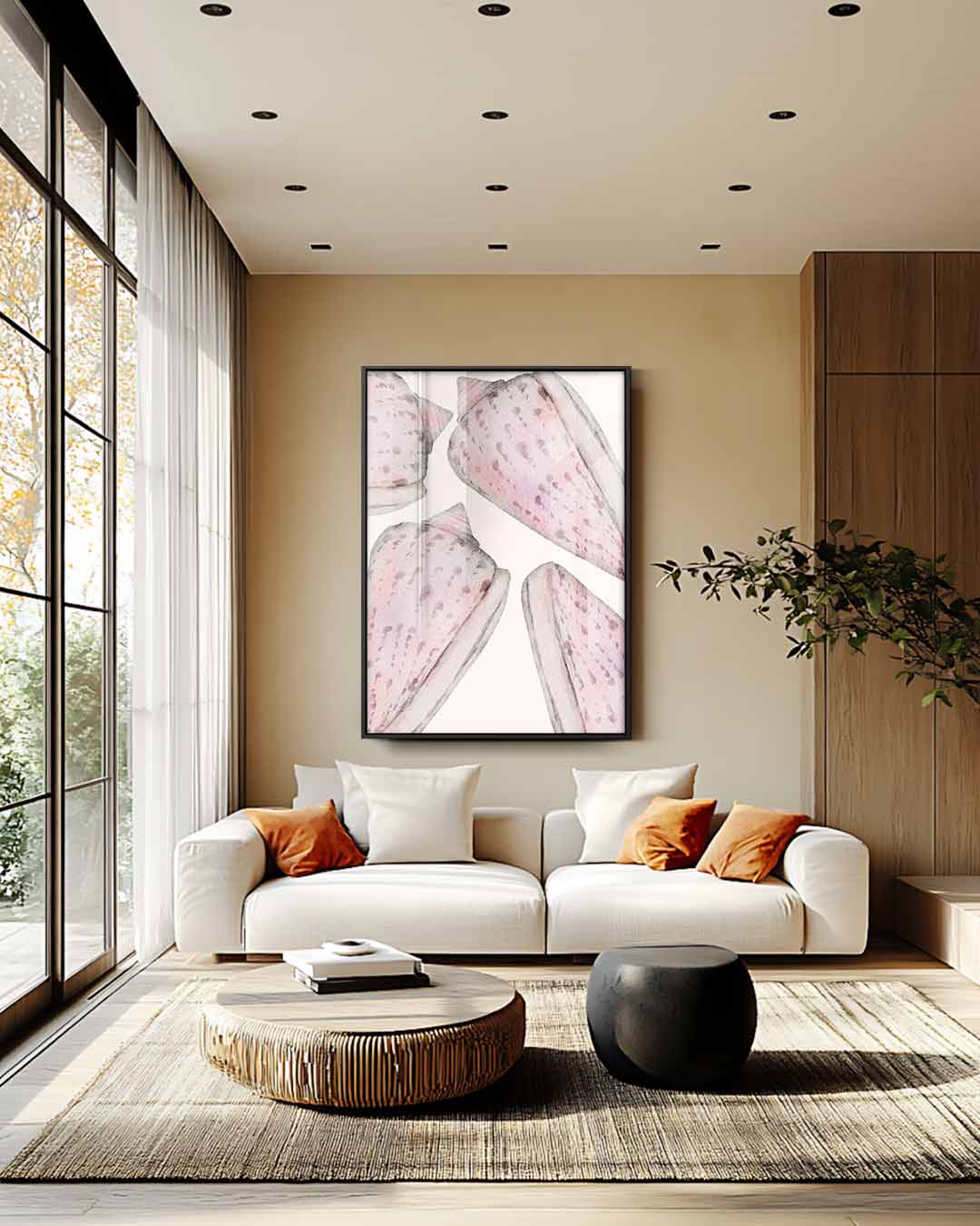 Abstract kunstwerk Kunstwerk-canvas-dibond-plexiglas-wanddecoratie-WallArtistic