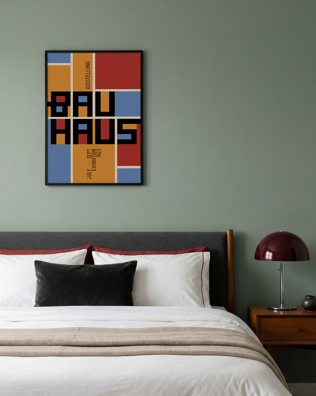 Vorm en kleurvlakken Poster