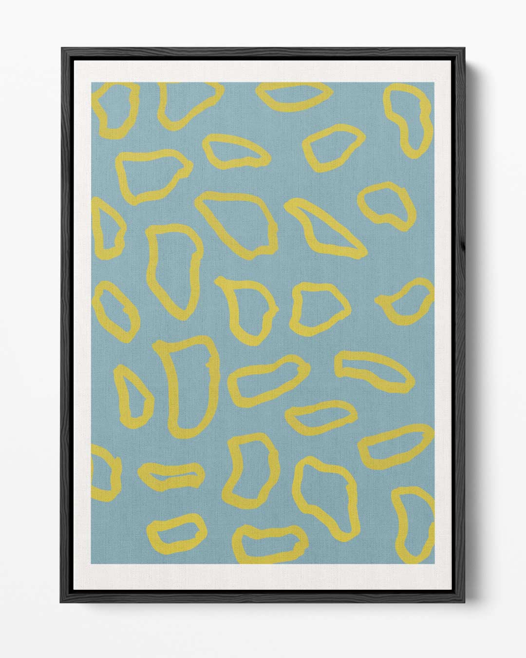 Speelse Geometrie Canvas Kunstwerk-canvas-dibond-plexiglas-wanddecoratie-WallArtistic
