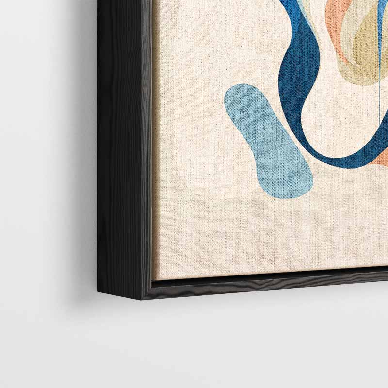 Kleurig Stromen Kunstwerk-canvas-dibond-plexiglas-wanddecoratie-WallArtistic
