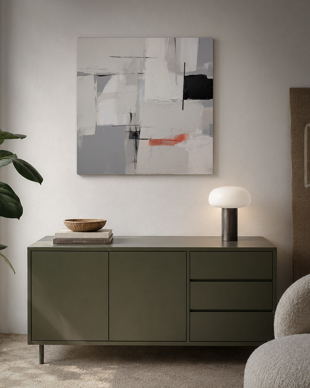 Geometrische vlakken Kunstwerk