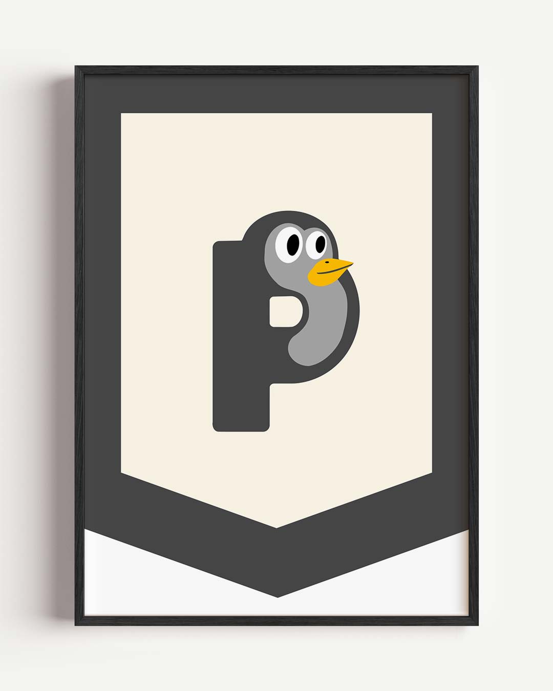 Schattige Pinguïn Poster