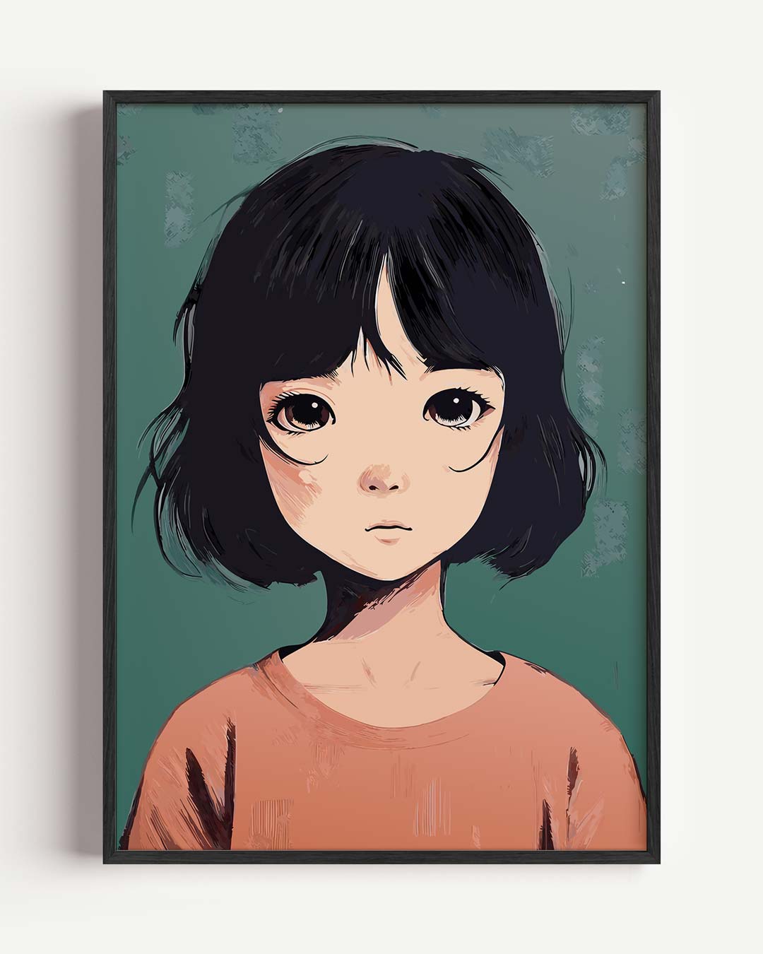 Dromerige Anime Portretposter
