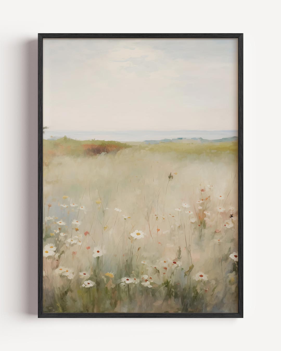 Rustieke Bloemenweide Poster-WallArtistic