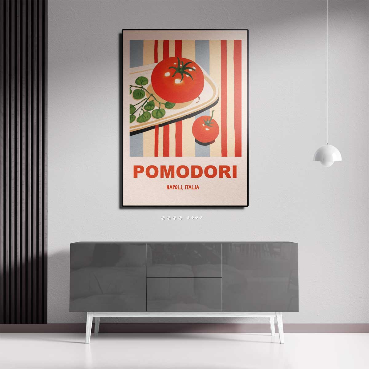Pomodori Illustratie Poster