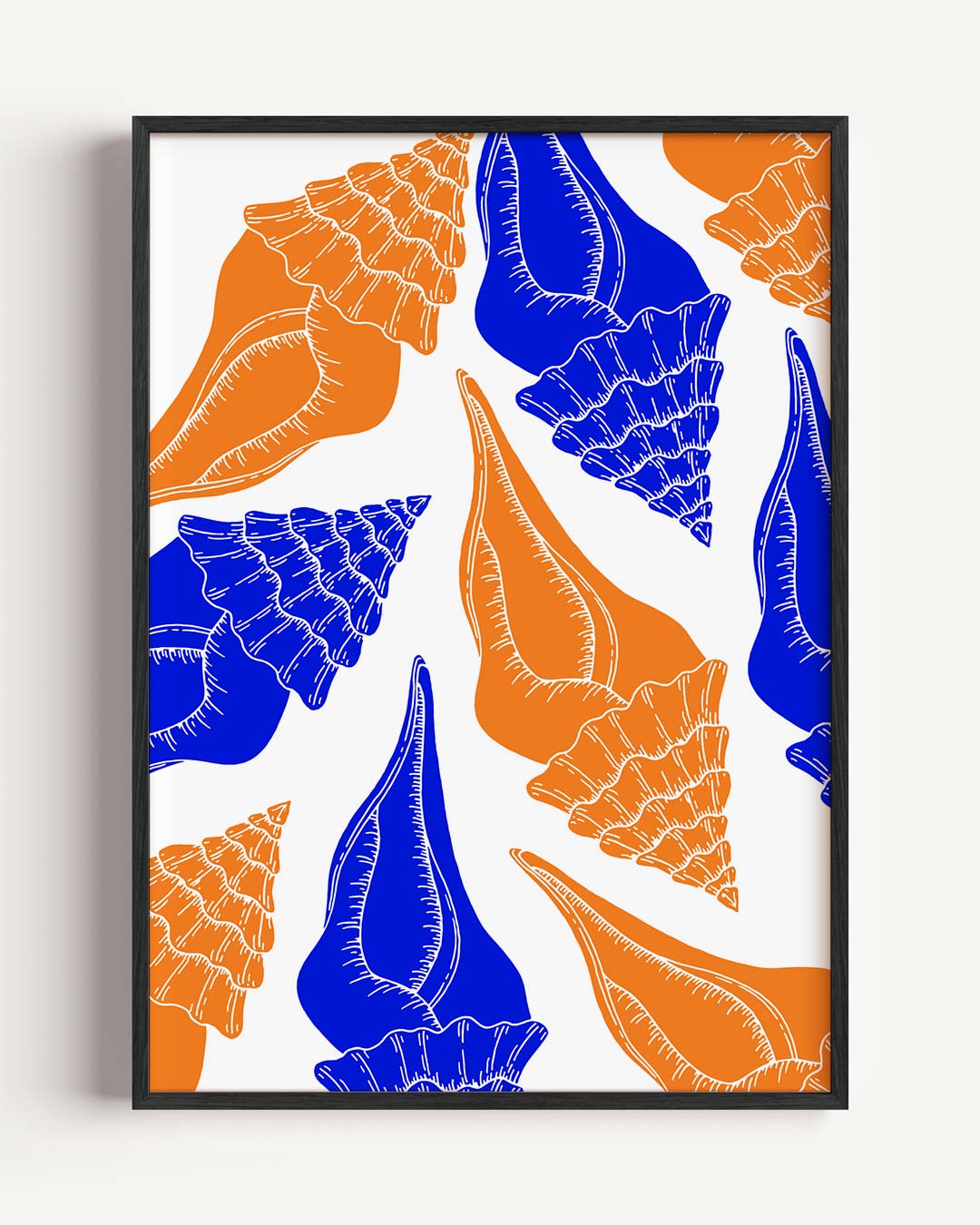 Strandgevoel Schelpenposter