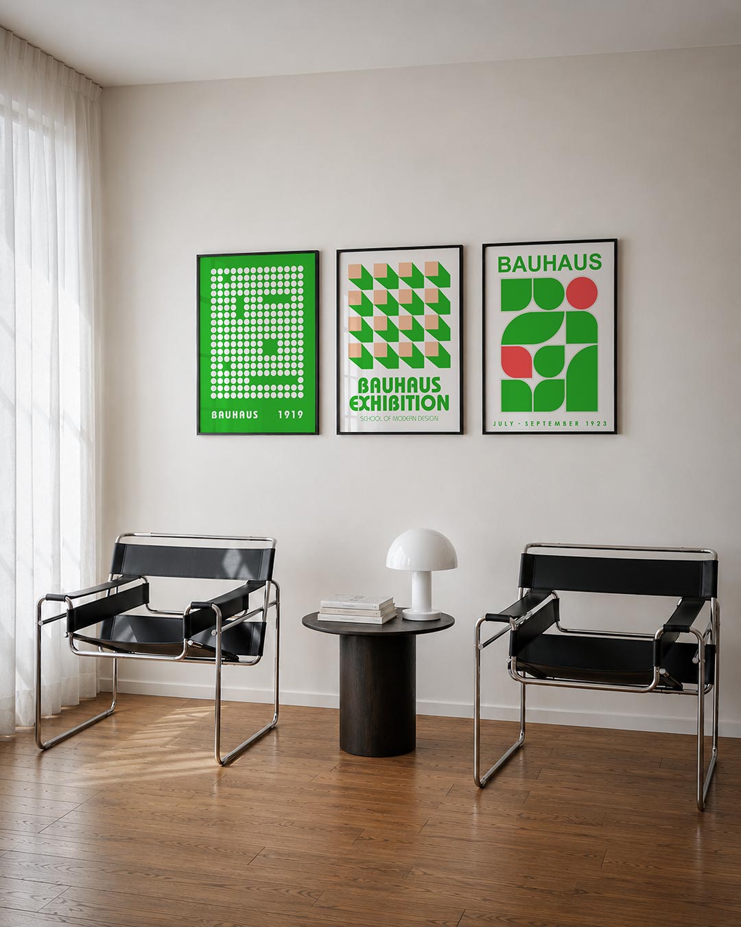 Cirkelpatroon ritme Posterset