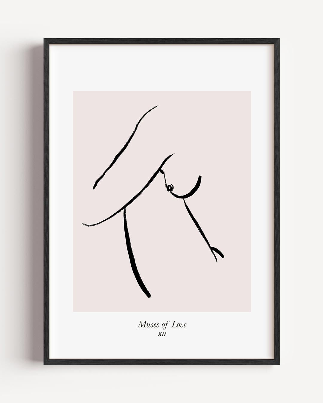 Elegante Lijnen Poster-WallArtistic