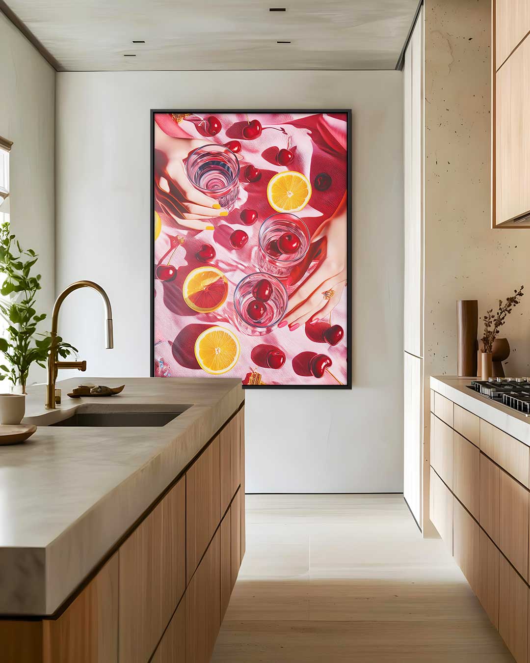 Fruitige Toost Kunstwerk-canvas-dibond-plexiglas-wanddecoratie-WallArtistic