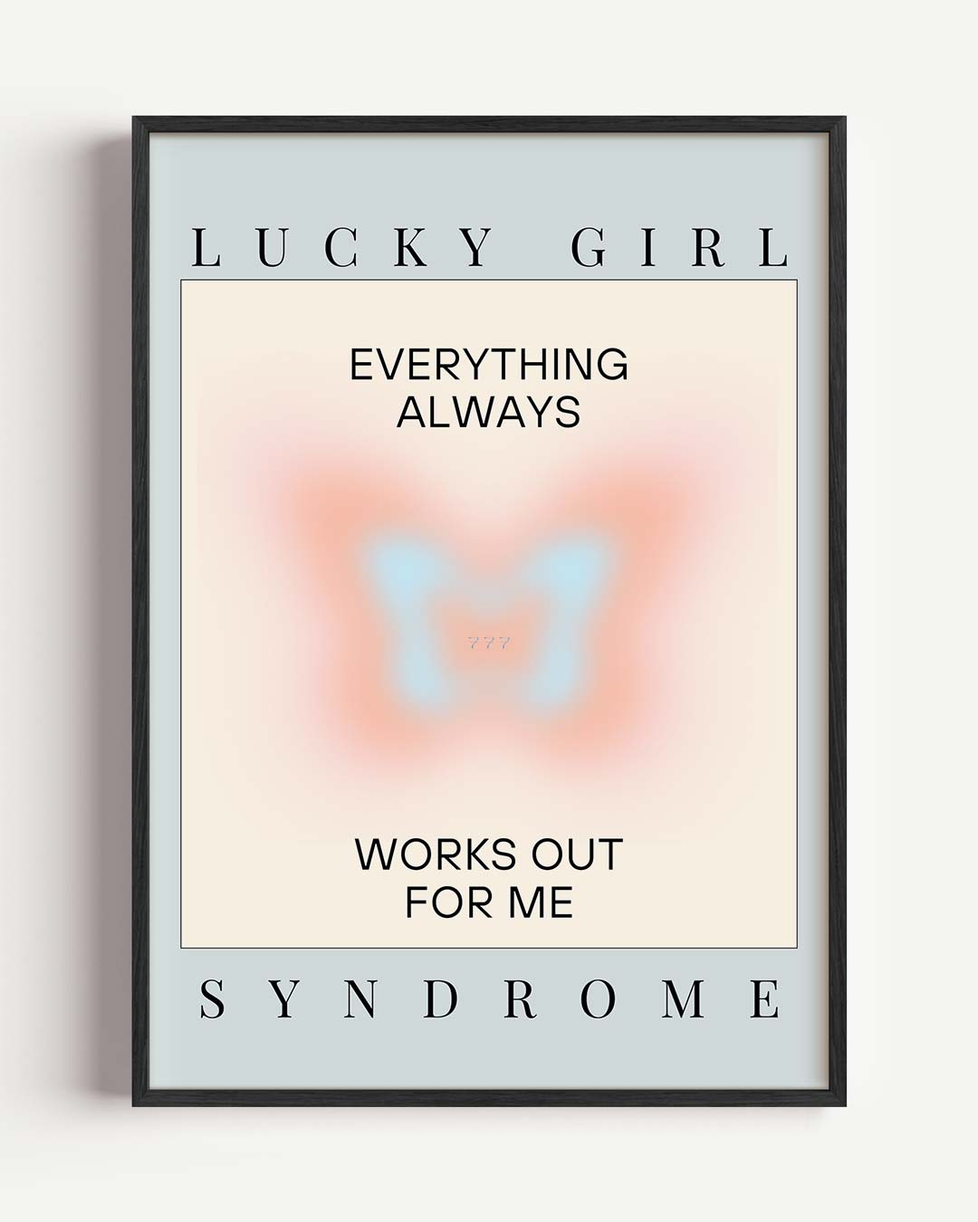 Lucky Girl Syndroom Poster